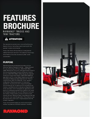 Палетни колички с платформа за управление като мотоциклет (седнал върху нея водач) RAYMOND 8410