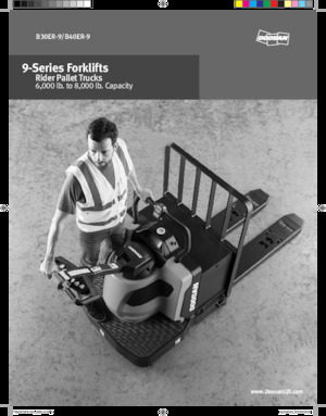 Челни вилични електрокари Doosan B30ER-9 