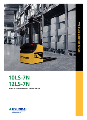 Уоки стакери Hyundai 12 LS 7 N