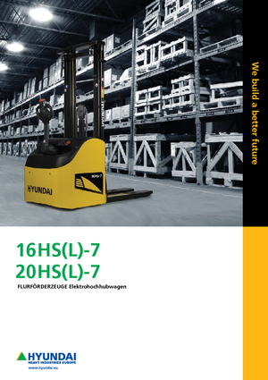 Уоки стакери Hyundai 20 HSL 7