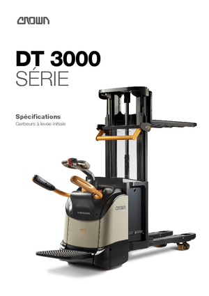Уоки стакери Crown DT 3040-2.0 TL