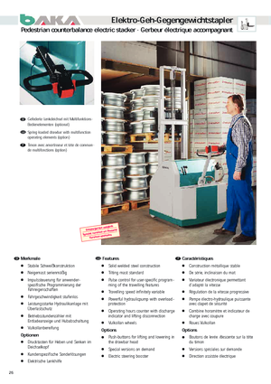 Уоки стакери Baka EGGT 89-1604