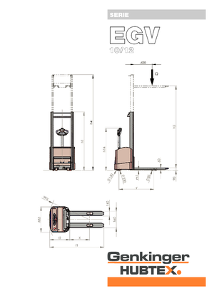 Уоки стакери Genkinger EGV 12/16