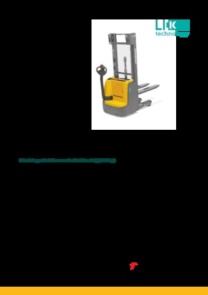 Уоки стакери Jungheinrich EJC 112 RK 