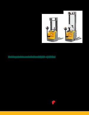 Уоки стакери Jungheinrich EJC 214b