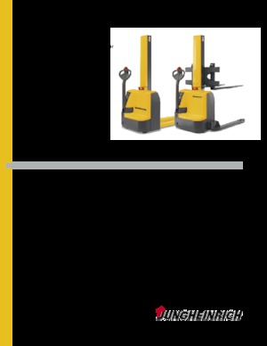 Уоки стакери Jungheinrich EMC B10