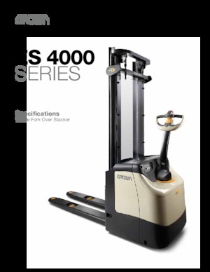 Уоки стакери Crown ES 4000-35 TL-3260