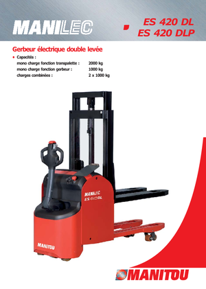 Уоки стакери Manitou ES 420 DLP