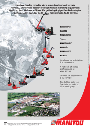 Уоки стакери Manitou ES 820 FR