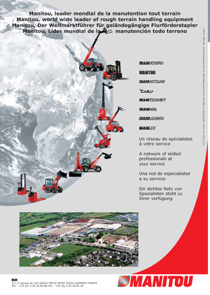 Уоки стакери Manitou ES 820 FR