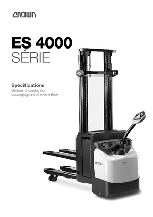 Уоки стакери Crown ESi 4000-1.4 TL