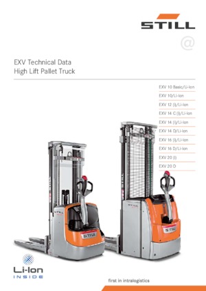 Уоки стакери Still EXV 14 D