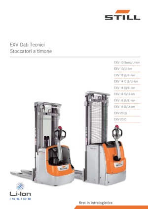 Уоки стакери Still EXV 14 D