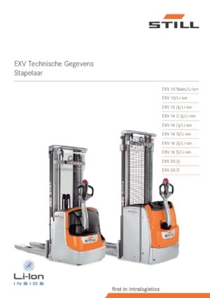 Уоки стакери Still EXV 14 D