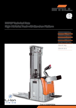 Уоки стакери Still EXV-SF 16i