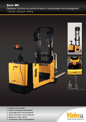 Уоки стакери Yale MC12