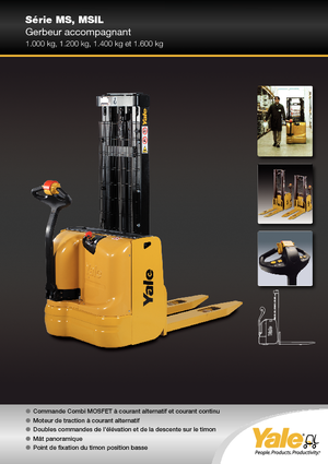 Уоки стакери Yale MS10E