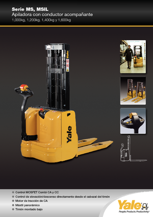 Уоки стакери Yale MS10E