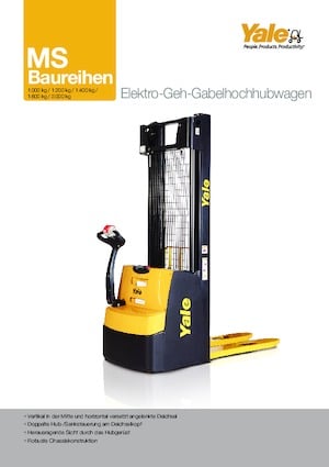 Уоки стакери Yale MS20