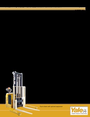 Уоки стакери Yale MSW040-E