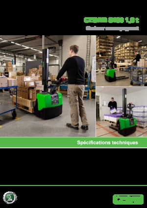 Уоки стакери Cesab S 110 S