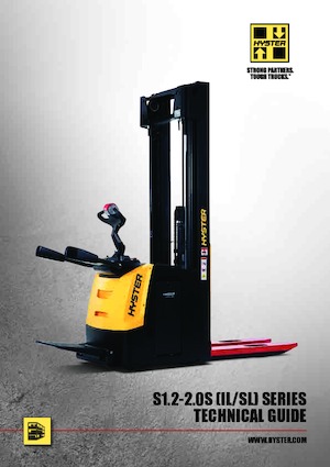 Уоки стакери Hyster S1.4S