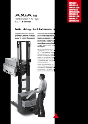 Уоки стакери Mitsubishi SBP12N2iR