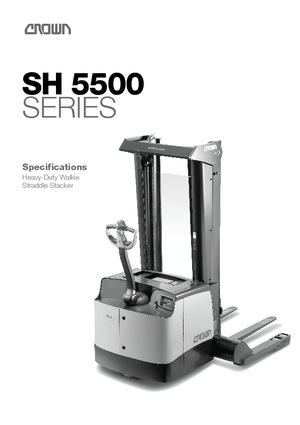 Уоки стакери Crown SH 5540-1.8 TT