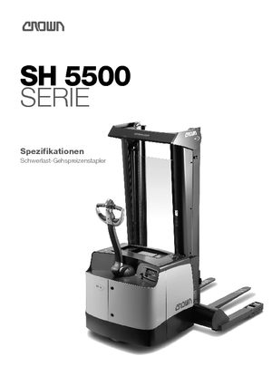 Уоки стакери Crown SH 5540-1.8 TT