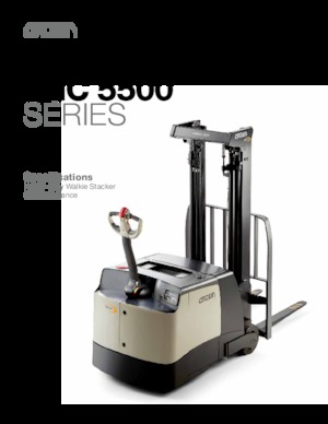 Уоки стакери Crown SHC 5540-30 TL