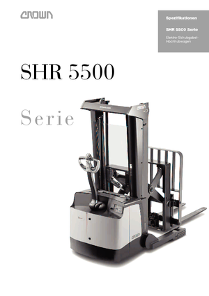 Уоки стакери Crown SHR 5540-1.6 TL