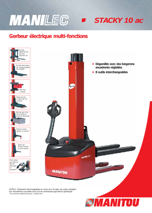 Уоки стакери Manitou Stacky FR-D 28