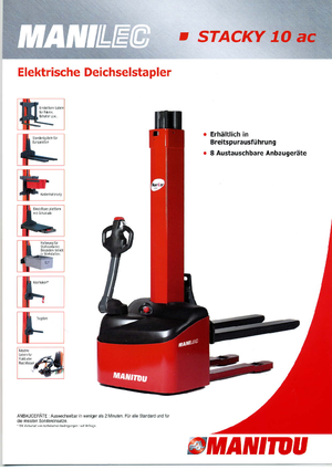 Уоки стакери Manitou Stacky FR-D 28