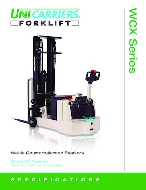 Уоки стакери UniCarriers WCX30