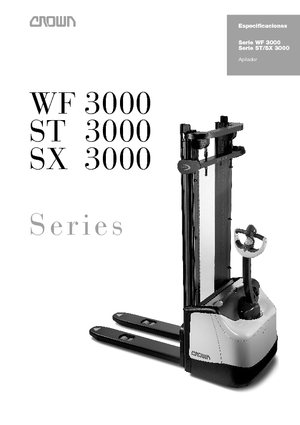 Уоки стакери Crown WF 3000-1.0 NT