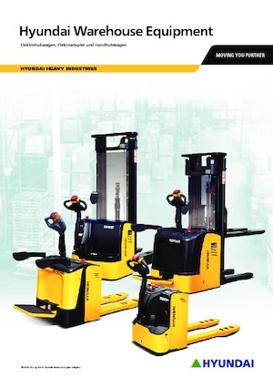 Пешеходна палетна количка Hyundai 15 EP