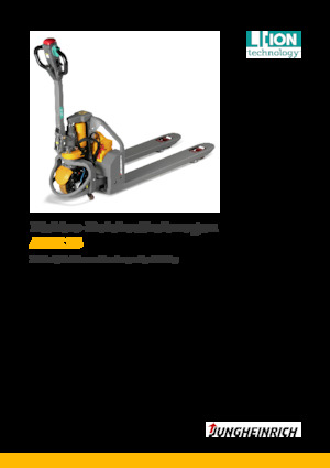 Пешеходна палетна количка Jungheinrich AME 13