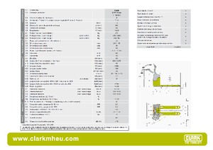Пешеходна палетна количка Clark CPT 13 ac