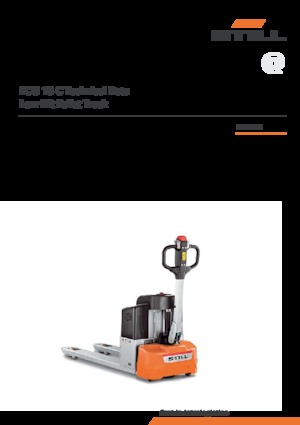 Пешеходна палетна количка Still ECU 15 C