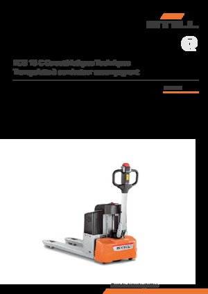 Пешеходна палетна количка Still ECU 15 C