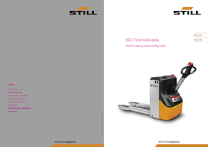 Пешеходна палетна количка Still ECU 25