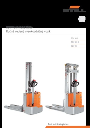 Пешеходна палетна количка Still ECV 10i C