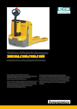 Пешеходна палетна количка Jungheinrich EJE 114