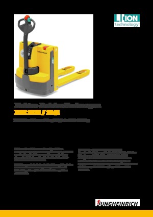 Пешеходна палетна количка Jungheinrich EJE 114i