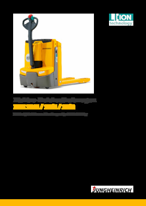 Пешеходна палетна количка Jungheinrich EJE 116i