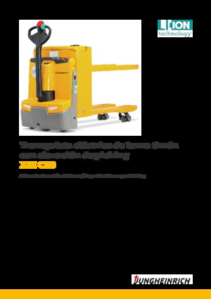 Пешеходна палетна количка Jungheinrich EJE C20