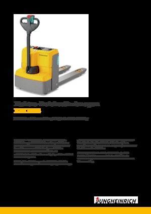 Пешеходна палетна количка Jungheinrich EJE M15