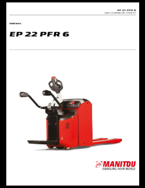 Пешеходна палетна количка Manitou EP 22 PFR 6