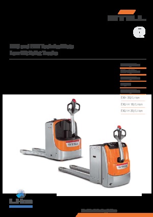 Пешеходна палетна количка Still EXH 14