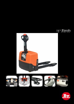 Пешеходна палетна количка BT LWE 130